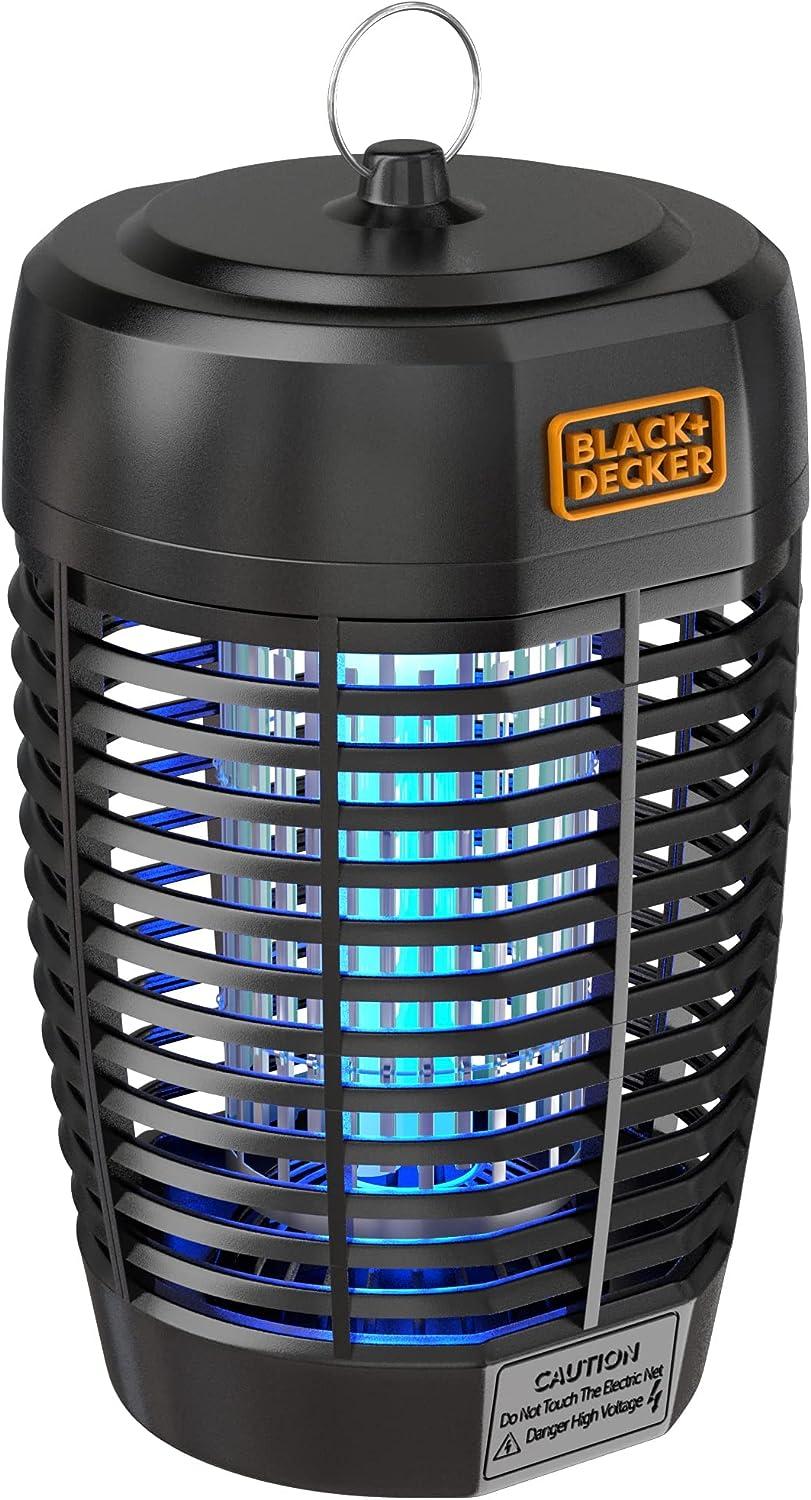 Black+decker 24-Watt Outdoor (Non-Toxic) Electric UV Zapper, Black