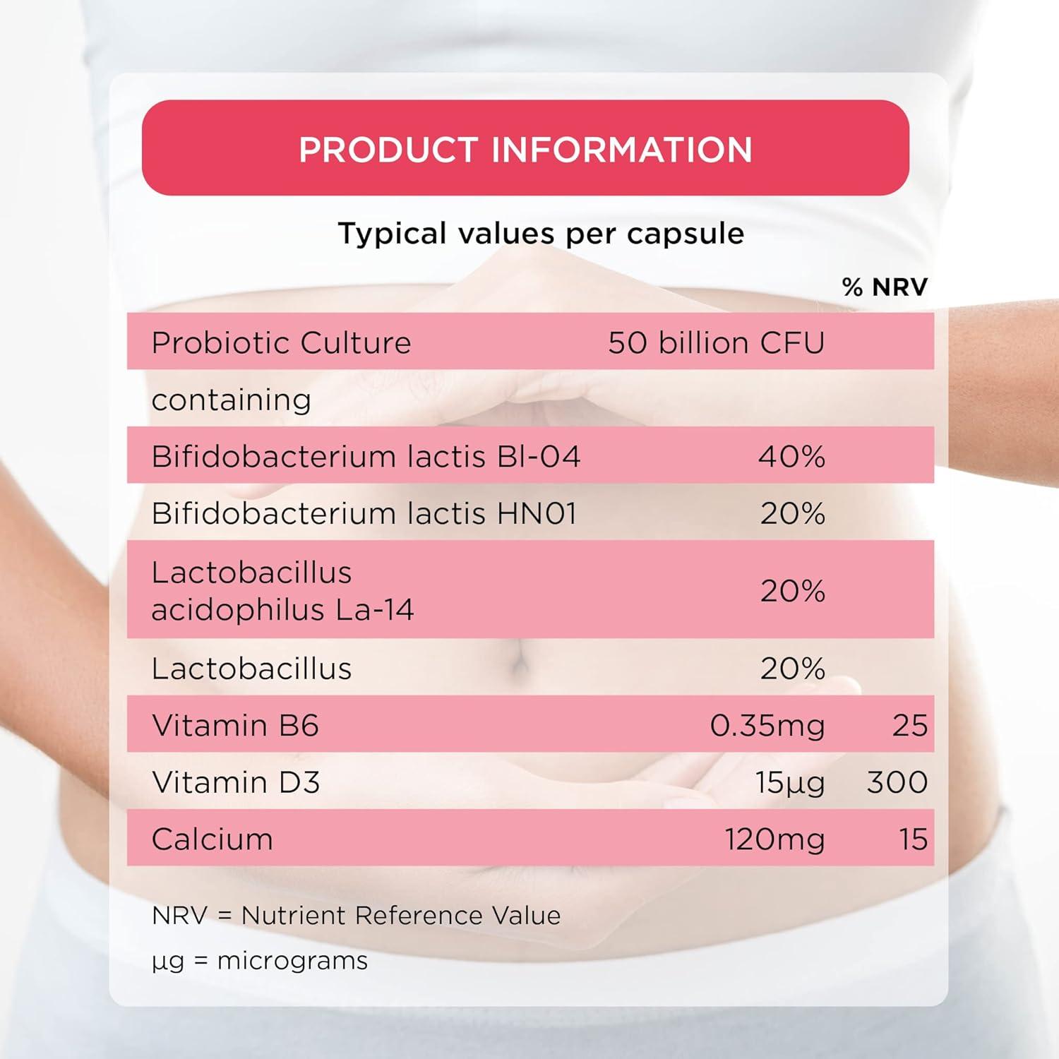 Health Best Advanced Probiotic, 20 Billion Live Probiotic Cultures 60 Count  