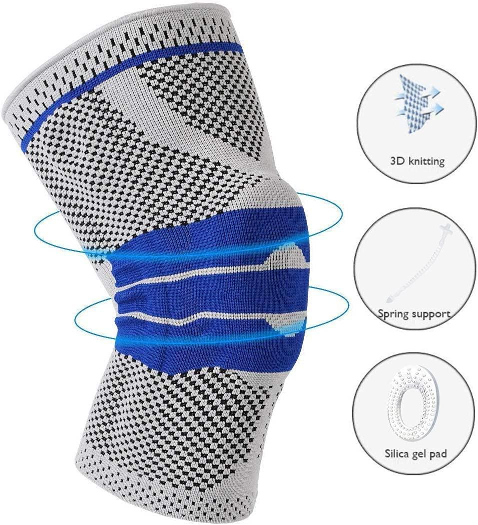 1 Pair Ultra Thin Compression Knee Sleeve Pain Relief Knee Pads Quality  Cotton Knee Brace Men – the best products in the Joom Geek online store