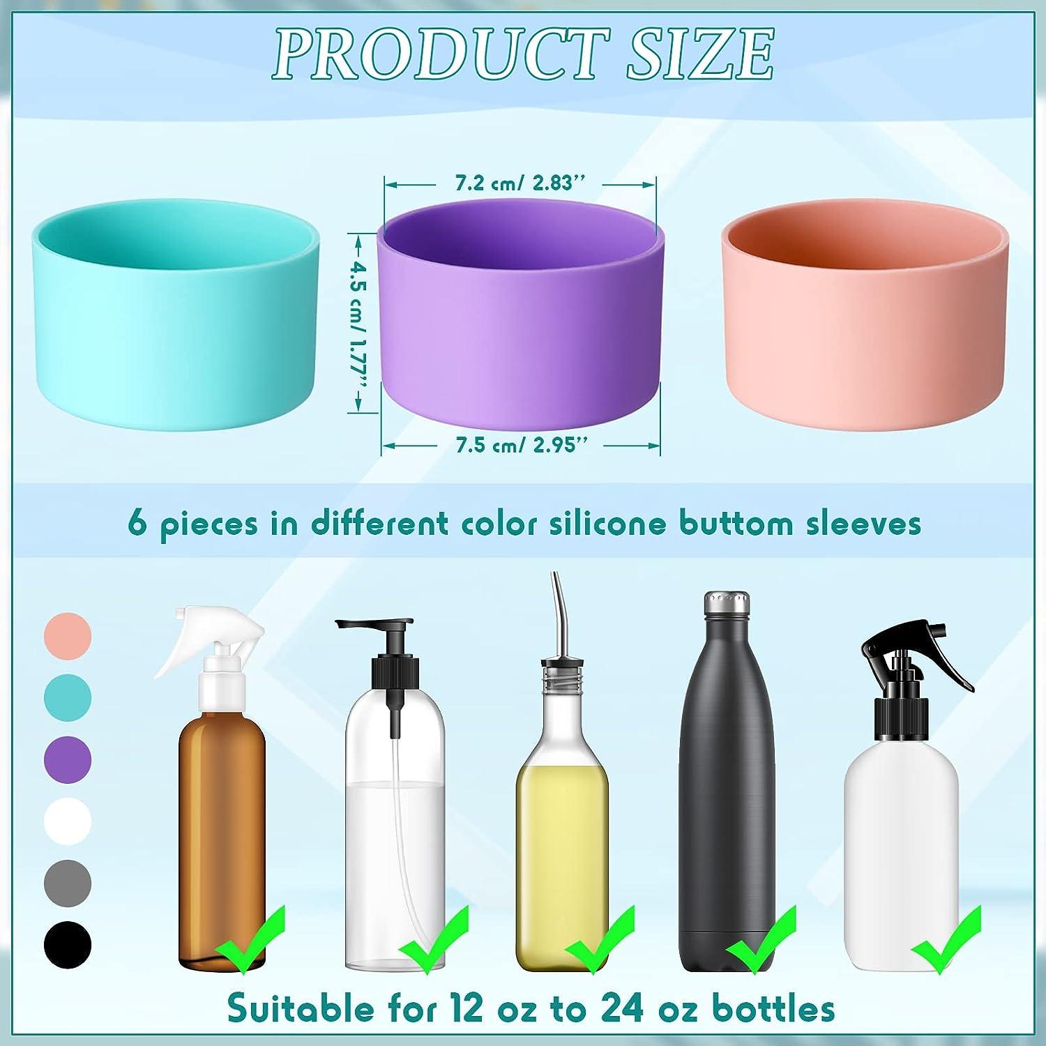 Protective Water Bottle Bottom Sleeve Cover Silicone Cup Bottom