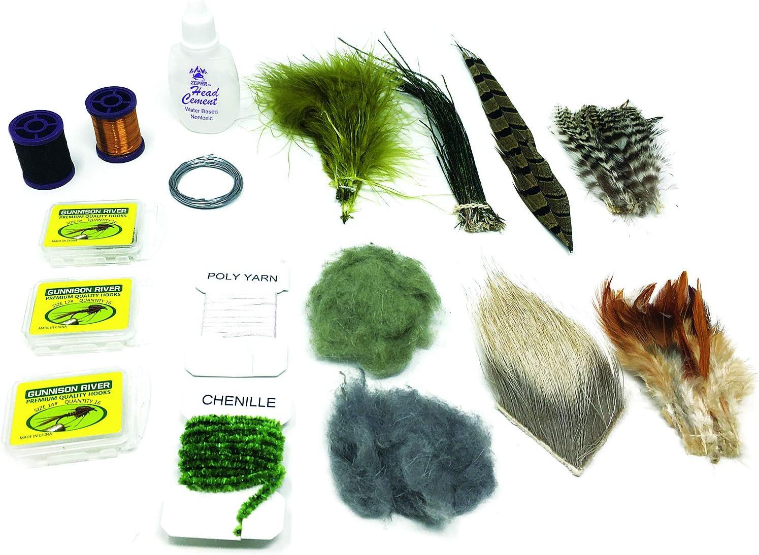 A portable fly tying kit, Global FlyFisher