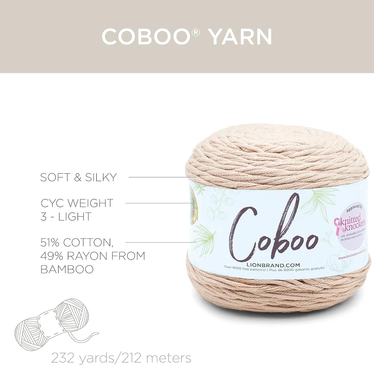 Knit & Crochet Stores - Coboo by Lion Brand: The perfect yarn for