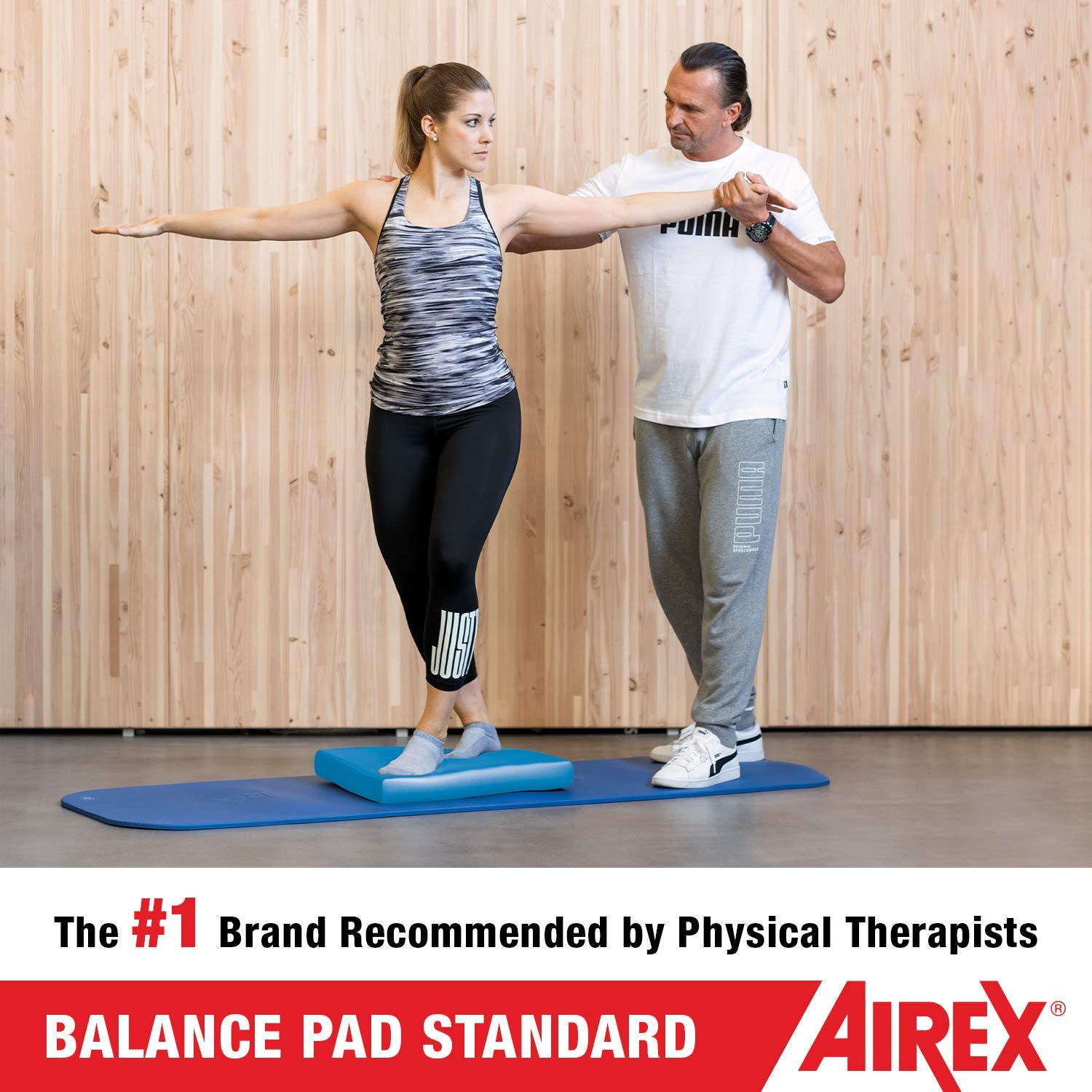 AIREX Elite Gym Exercise Foam Balance Pad for Gym Stretching and