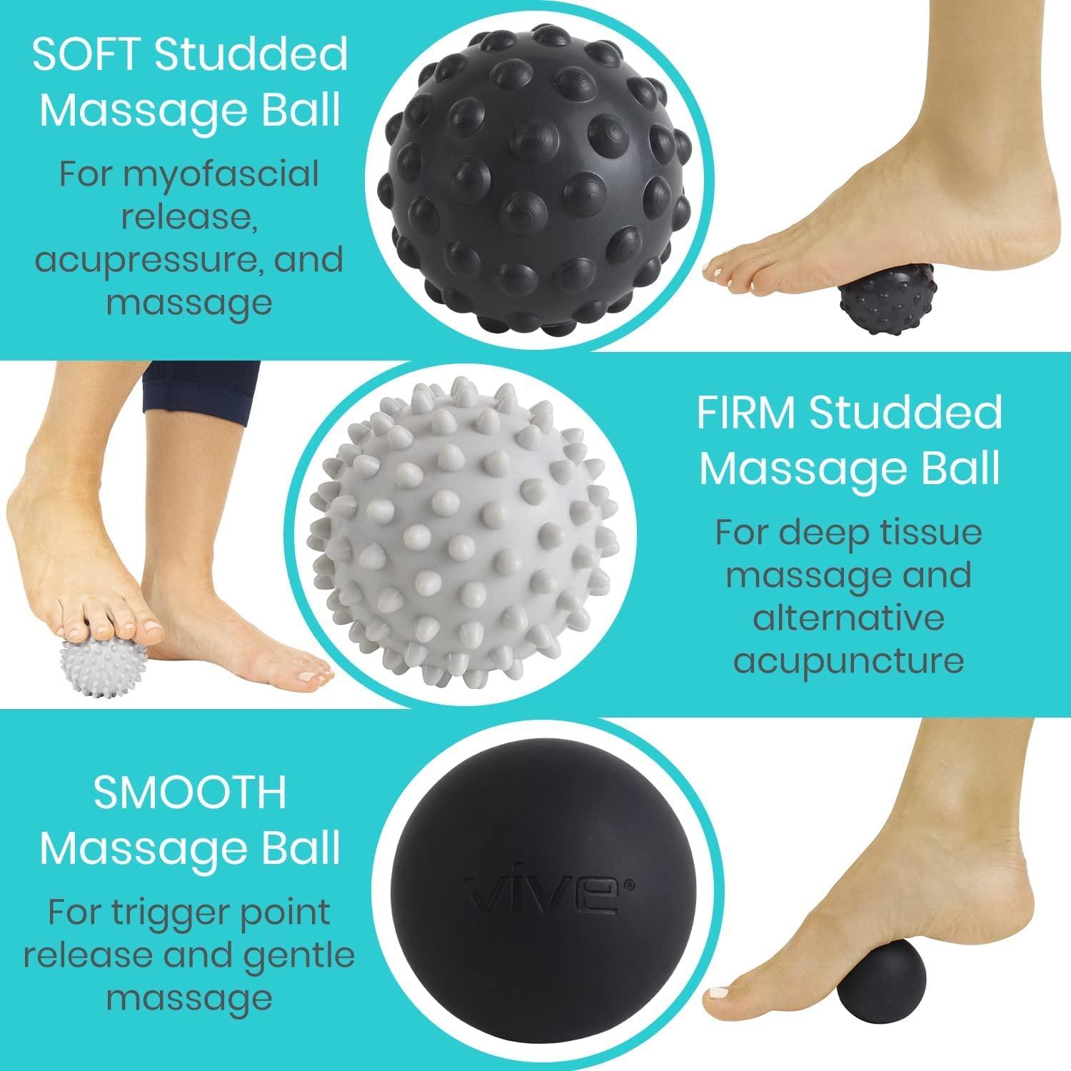 Massage Ball And Fascia For Self Trigger Point Therapy Massager Acupressure Ball Back Neck