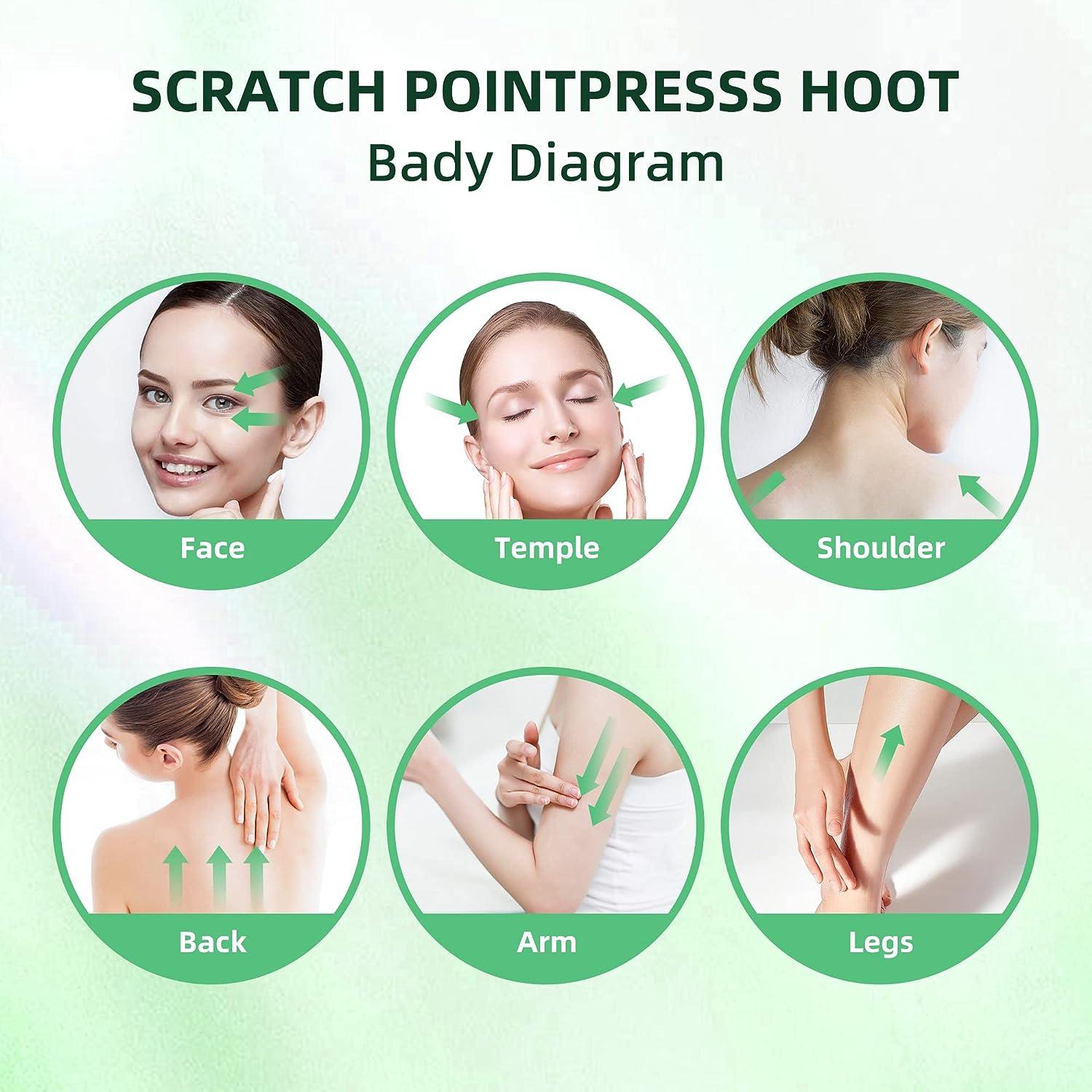 Massage Comb Brush Scratch Face Tools Bamboo Scalp Massager Hair | eBay