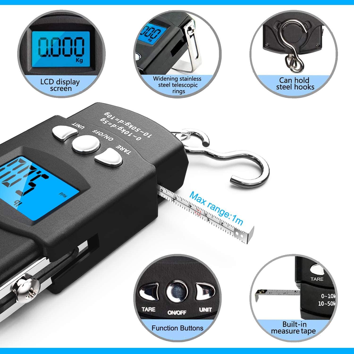 Dr.Meter Portable Fish Weight Scale
