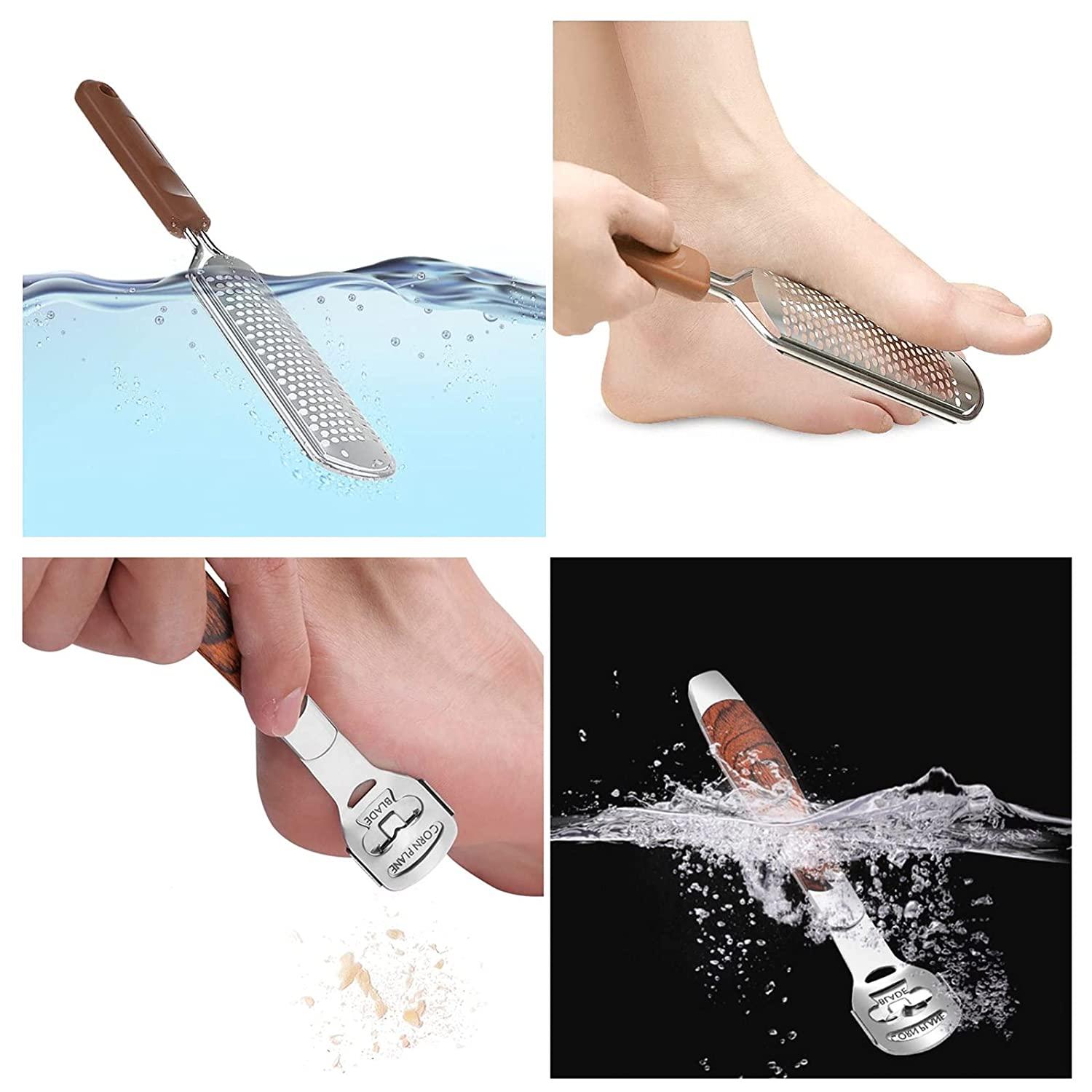 Foot Exfoliating Scrubber, Dead Skin Remover, Callus Shaver, Foot File, Foot  Scraper