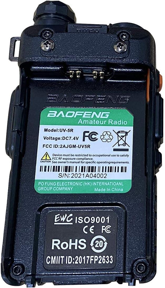 Baofeng UV-5R with 3800mAh Extend Battery Speaker Microphone Programming  Cable Security Headset Car Charger High Gain Antenna - Two Way Radio