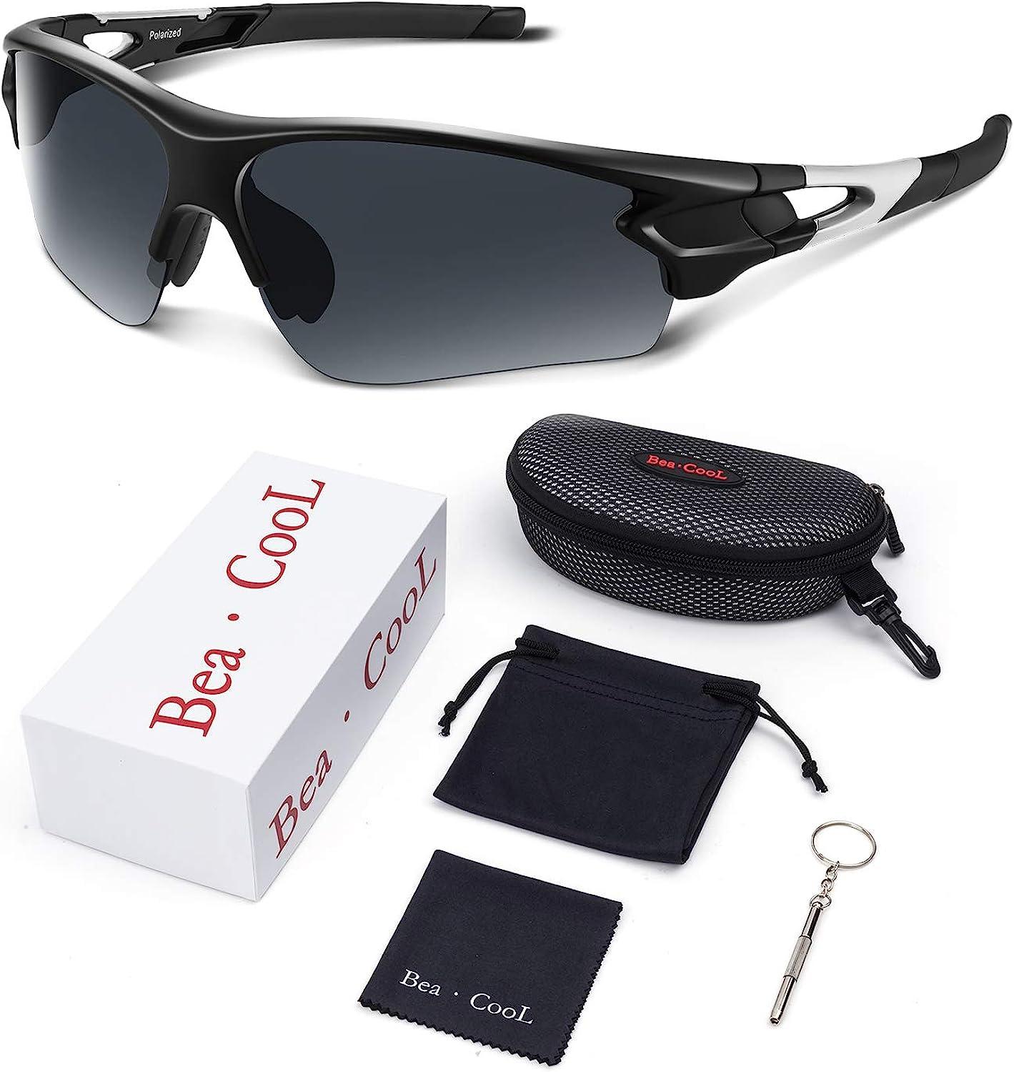 Bea·CooL Tac Polarized sports sunglasses Men Women Youth Baseball