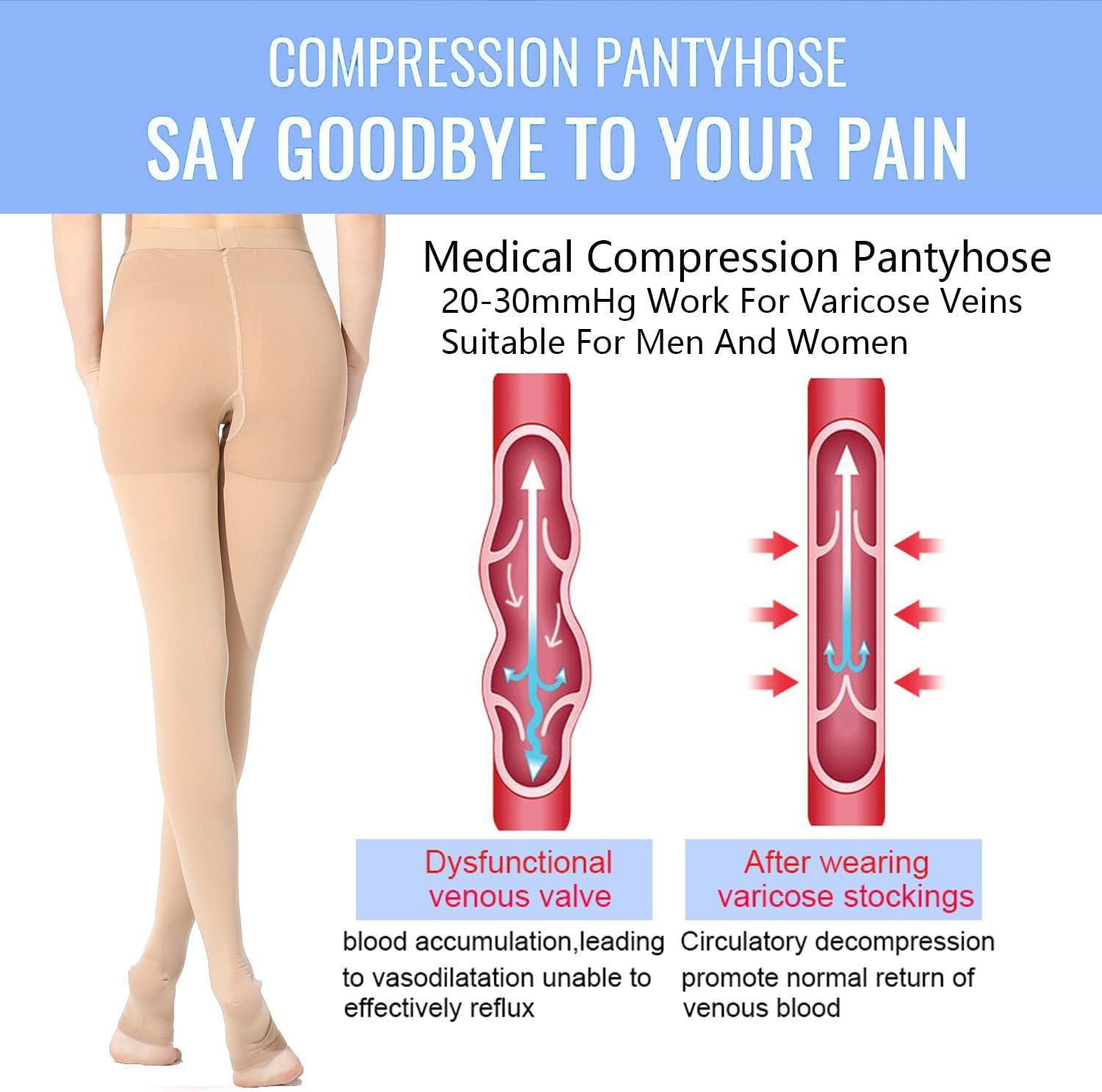  Medical Compression Pantyhose For Women & Men