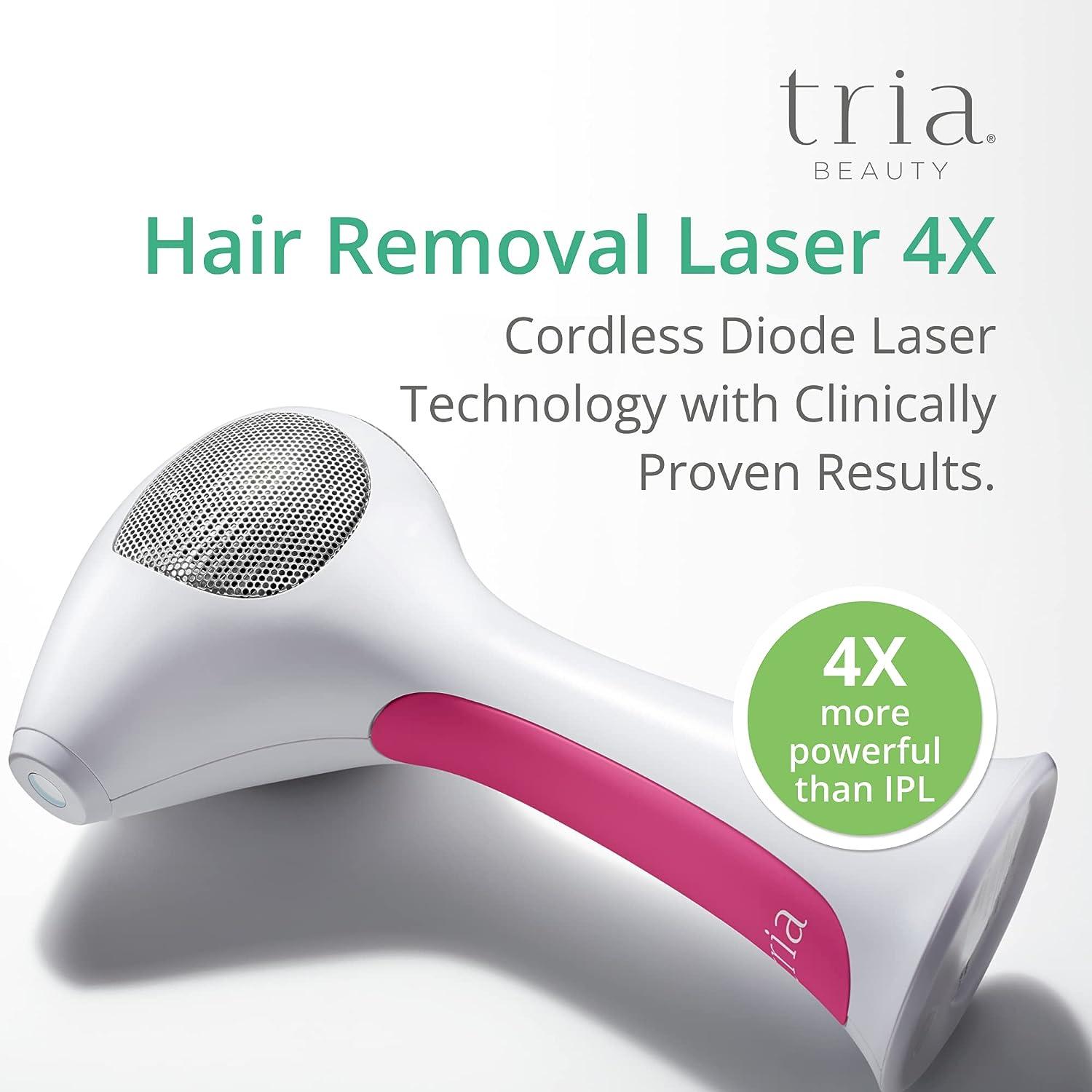 Tria Hair Removal Laser 4X - Safe At-Home Laser Hair Removal for