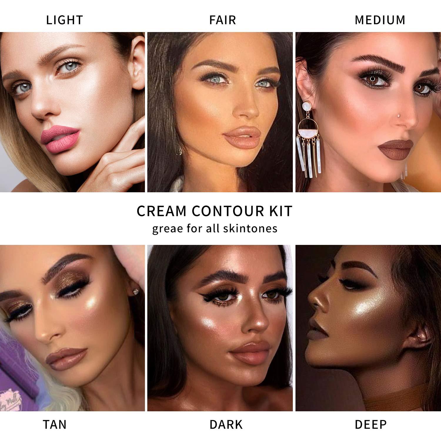 HOW TO HIGHLIGHT AND CONTOUR WITH CREAM PRODUCTS