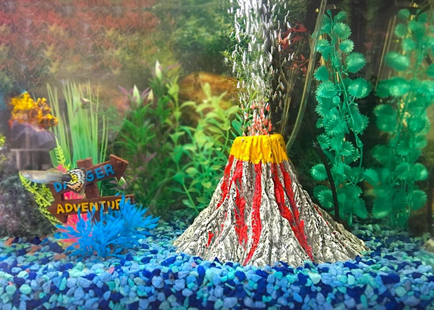 Rock mountain aquarium decoration from Garden Aquarium - 20 inches