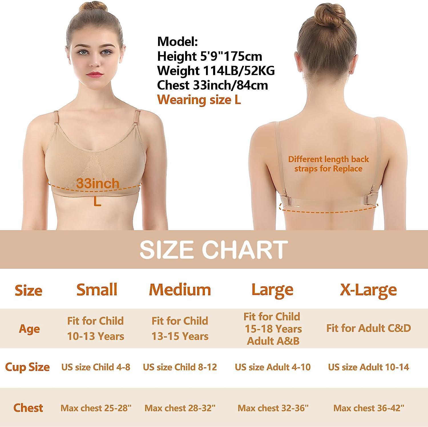 Seamless Clear Back Bra - Youth – Dancer's Image