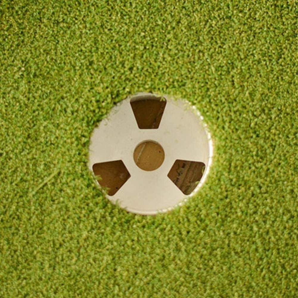 Golf Cup Cover,4 pcs Golf Hole Putting Green Cup Golf Practice Training  Green Hole Cup Covers,Universal Dimensions for Golf Hole Cup Covers Meets  The