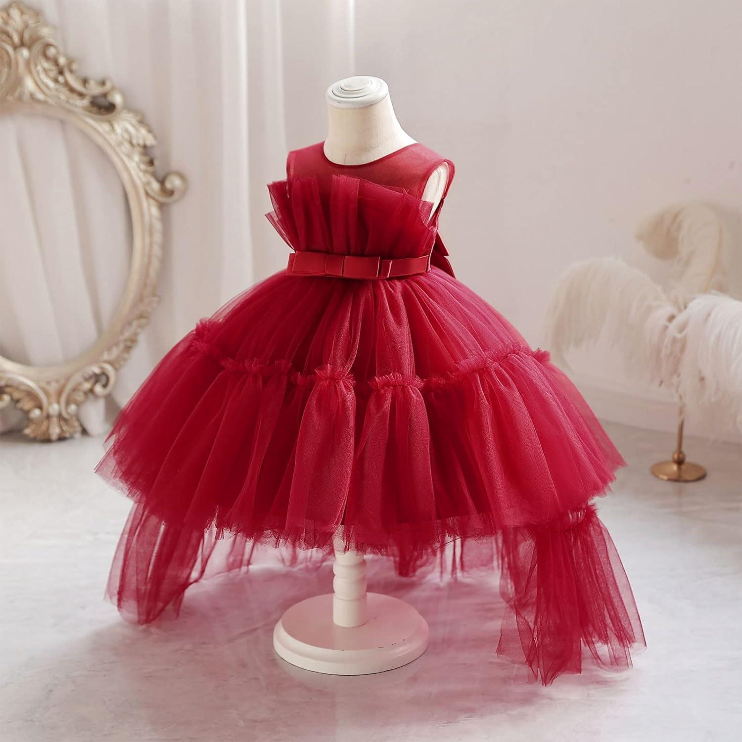 Baby Dresses For Infant Birthday Party, Christmas & Christening Baby Girl  Baby Dress In Sizes 3 24 Months From Qiugenhaitang, $12.36 | DHgate.Com