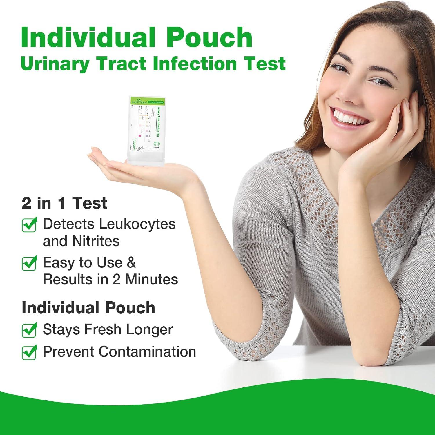 Easy@Home Individual Pouches Ketone Strips, FSA Eligible Urine Sticks