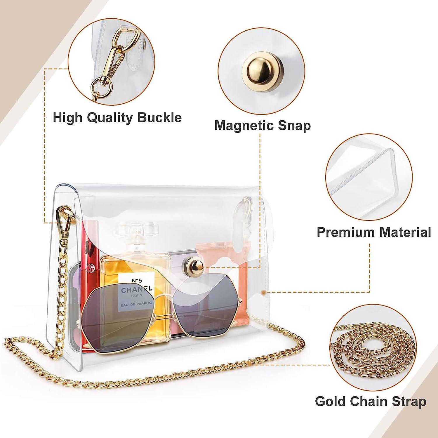 The Transparent Clutch Purse | Acrylic Bag See Through | Box Paris Clutch  Bag Gold Chain