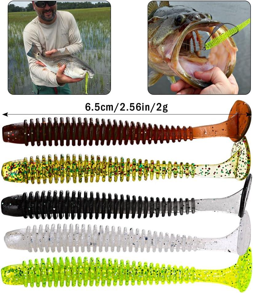 YONGZHI Fishing Lures Shallow Deep Diving Swimbait Crankbait Fishing Wobble  Multi Jointed Hard Baits for Bass Trout Freshwater and Saltwater A-paddle  lures with hooks