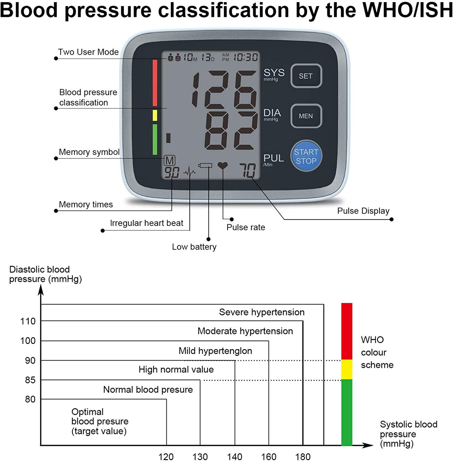 ALphagoMed U80R Automatic Blood Pressure Monitor, For Hospital
