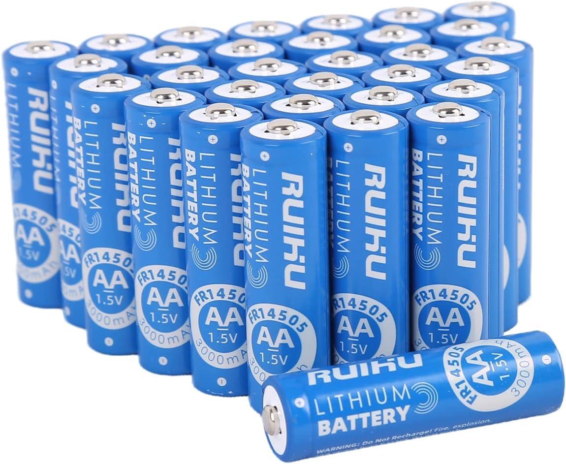 8 AA Lithium Battery Package