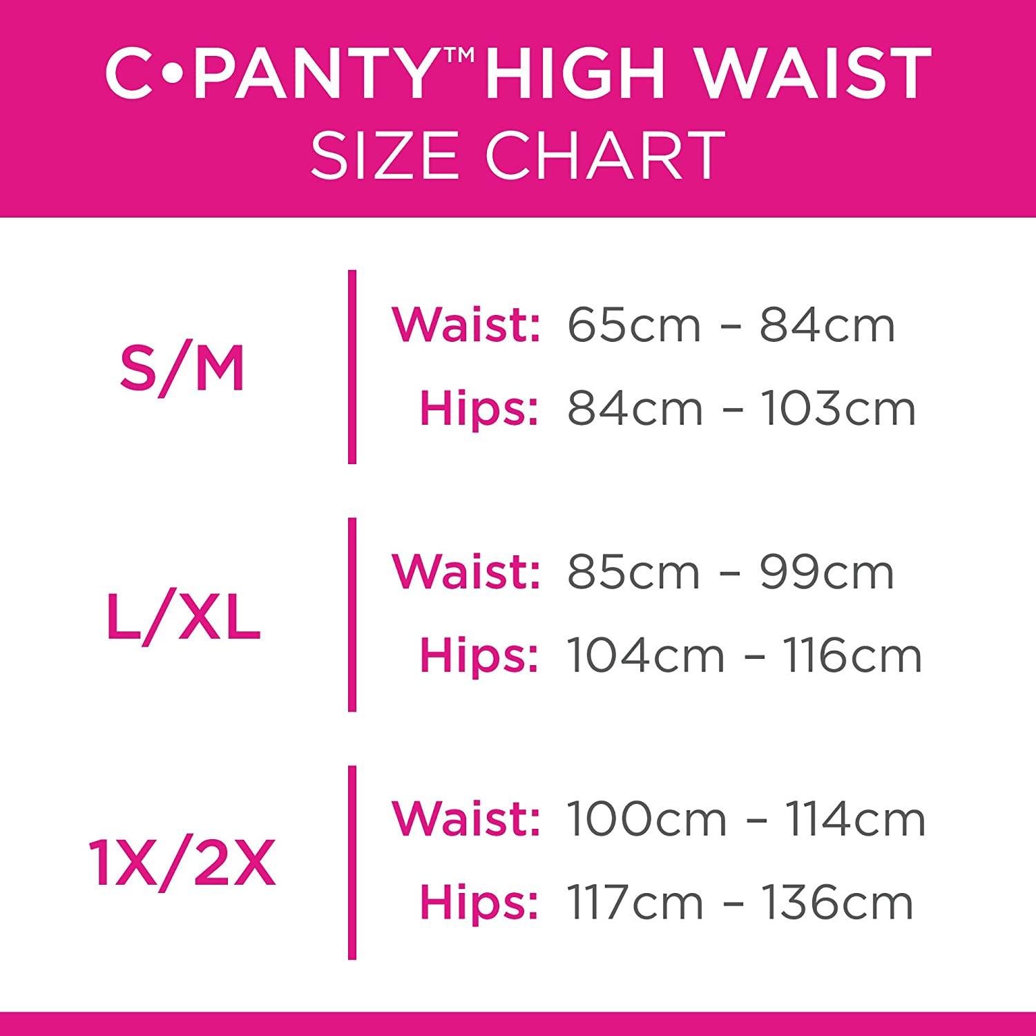 UpSpring Baby C-Panty High Waist C-Section Recovery & Slimming Underwear  with C-Section Scar Healing S/M Black 