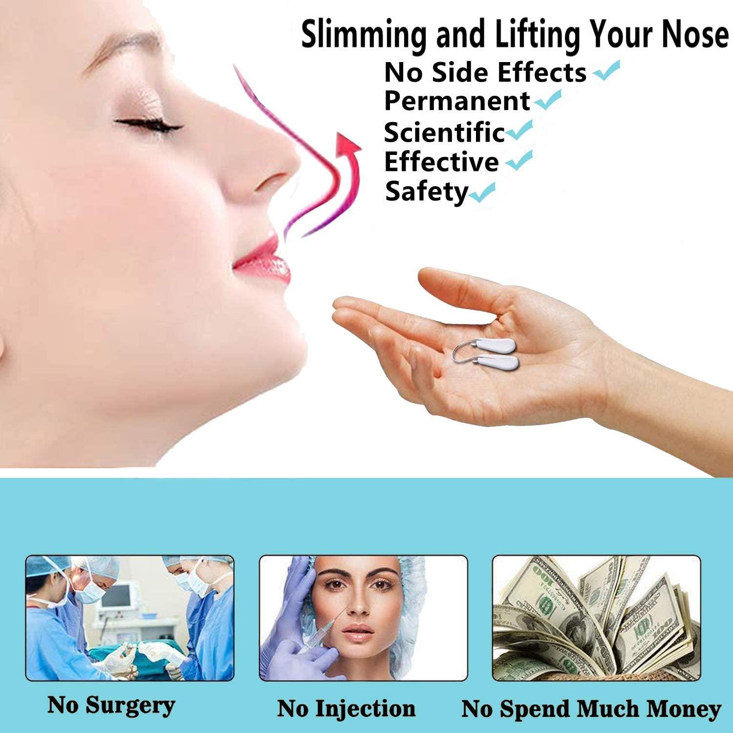 Nose Shaper Clip, Pain-Free Nose Bridge Straightener Corrector