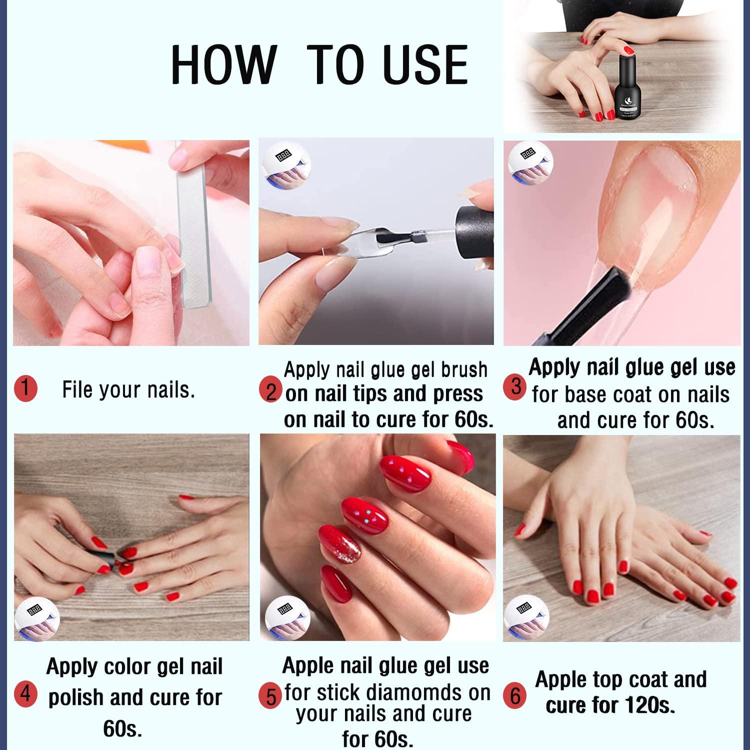 What Is Gel Curing Press-On Nails?