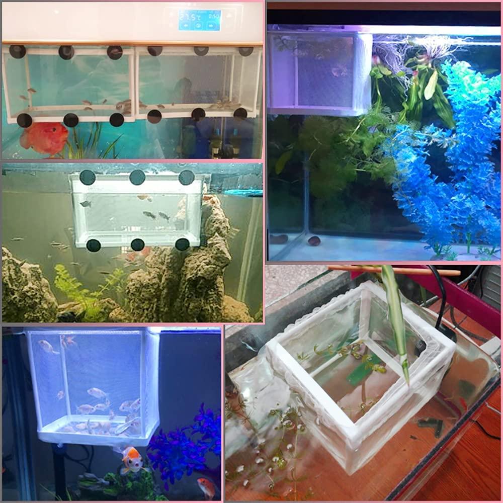 Ready Stock】 Fish Nursery for Aquarium Fish Fry Breeding Net