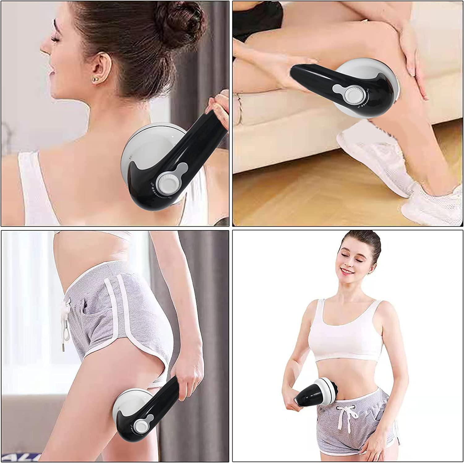 Handheld Cellulite Remover Electric Back Massager - Portable Anti