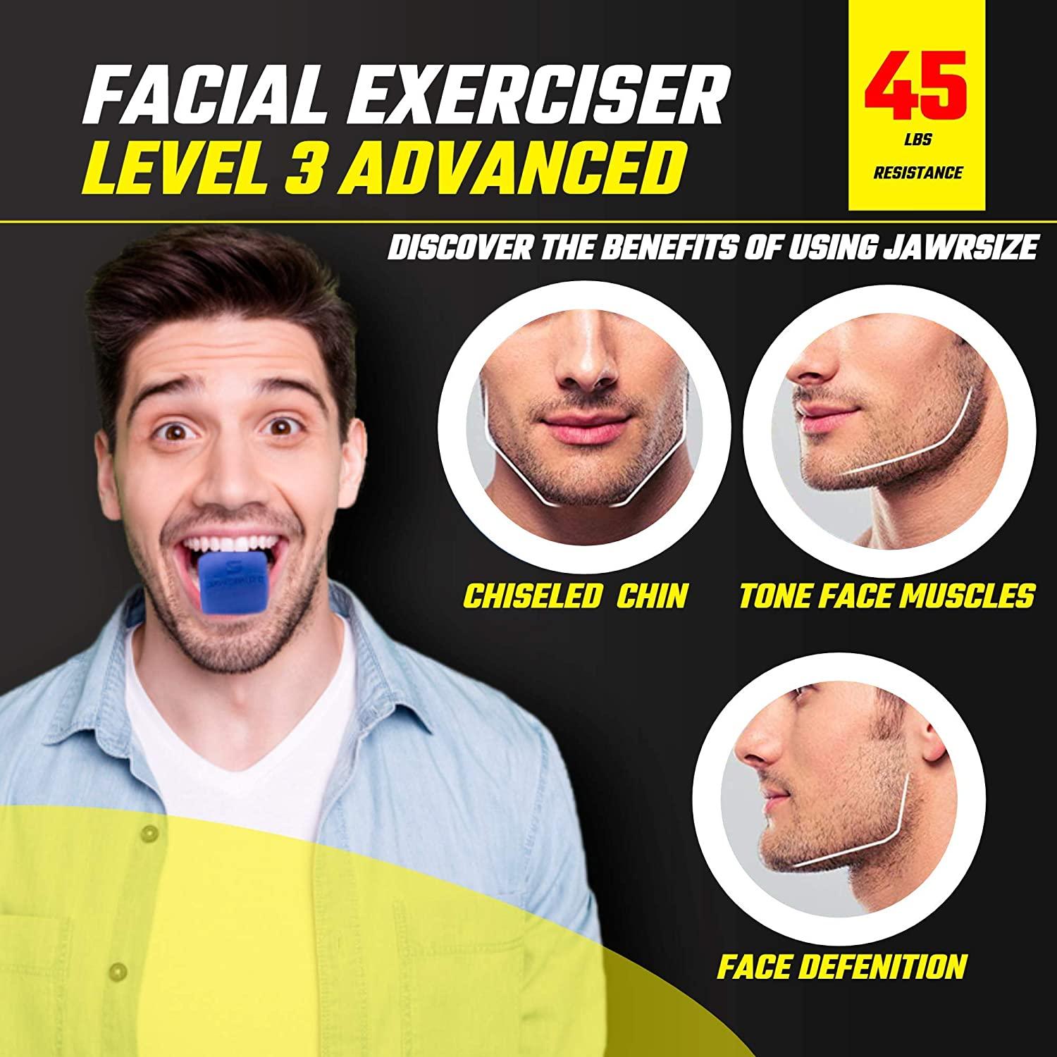 Anti-Age Toning Neck Facial Toner Jaw Exerciser Fitness Face Muscle  Jawzrsize