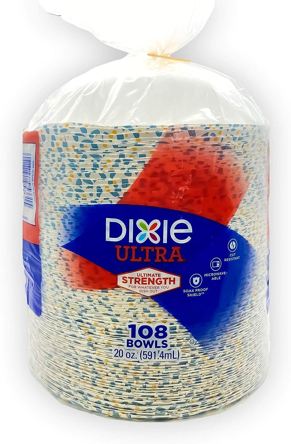 Dixie Ultra Paper Bowls, 20 oz, 135 Count