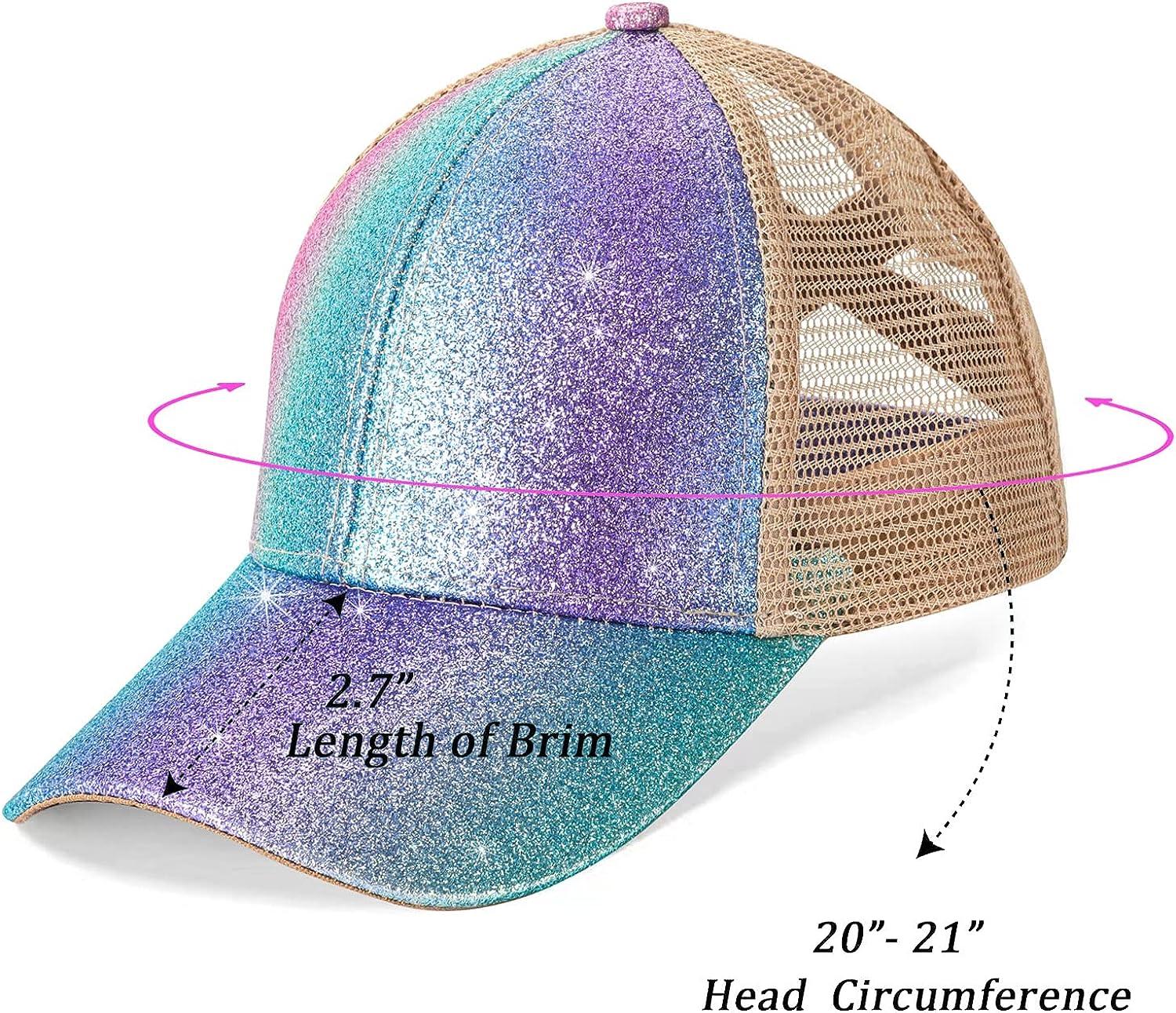 Glitter Baseball Cap- Various Colors