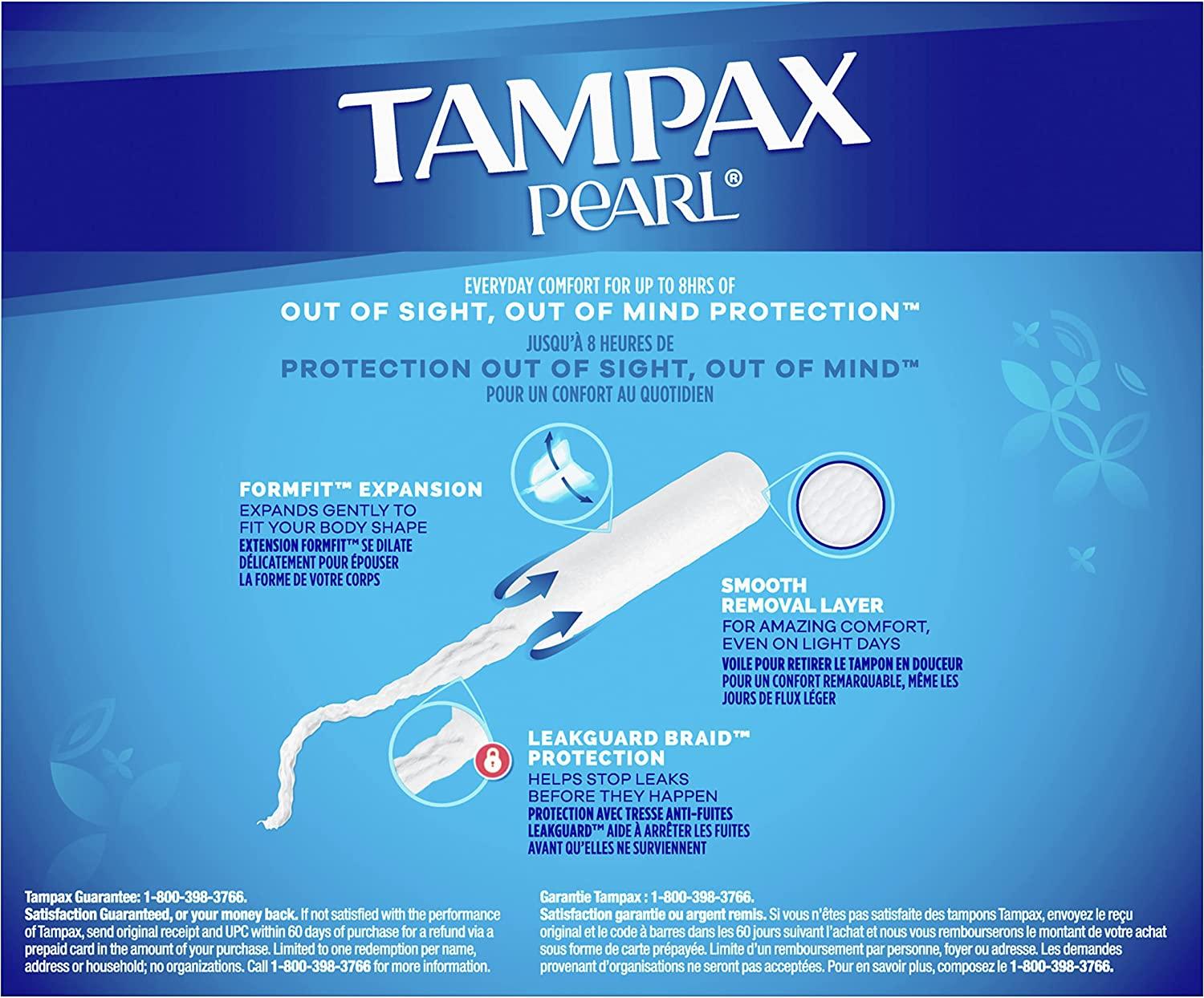  Tampax Pearl Tampons