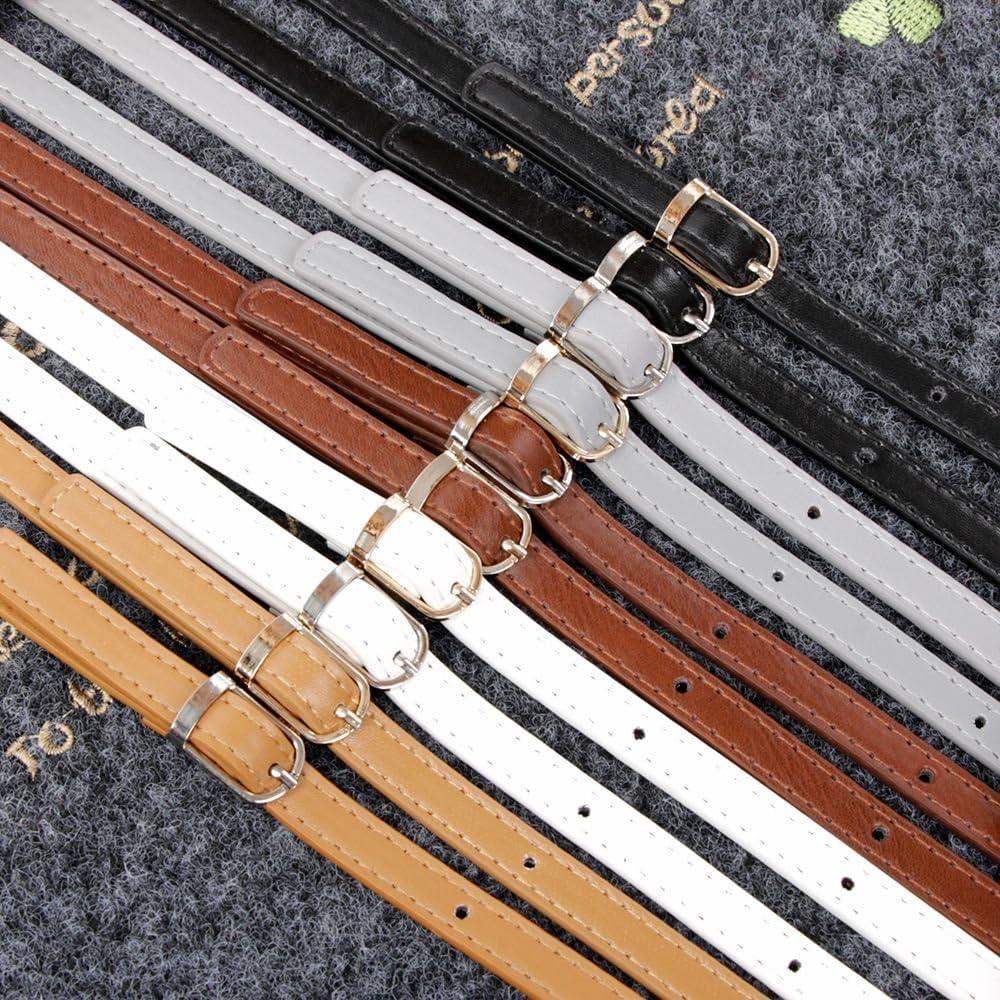 RAYNAG Adjustable Purse Strap Replacement Leather Handbag Shoulder Strap  Replacement with Silver Metal Swivel Hooks, Black Black With Silver Hardware  Length: 47.2inch/120cm