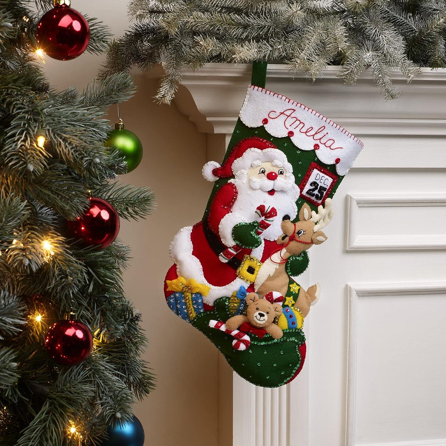 Design Works Santa's Gifts Stocking Kit