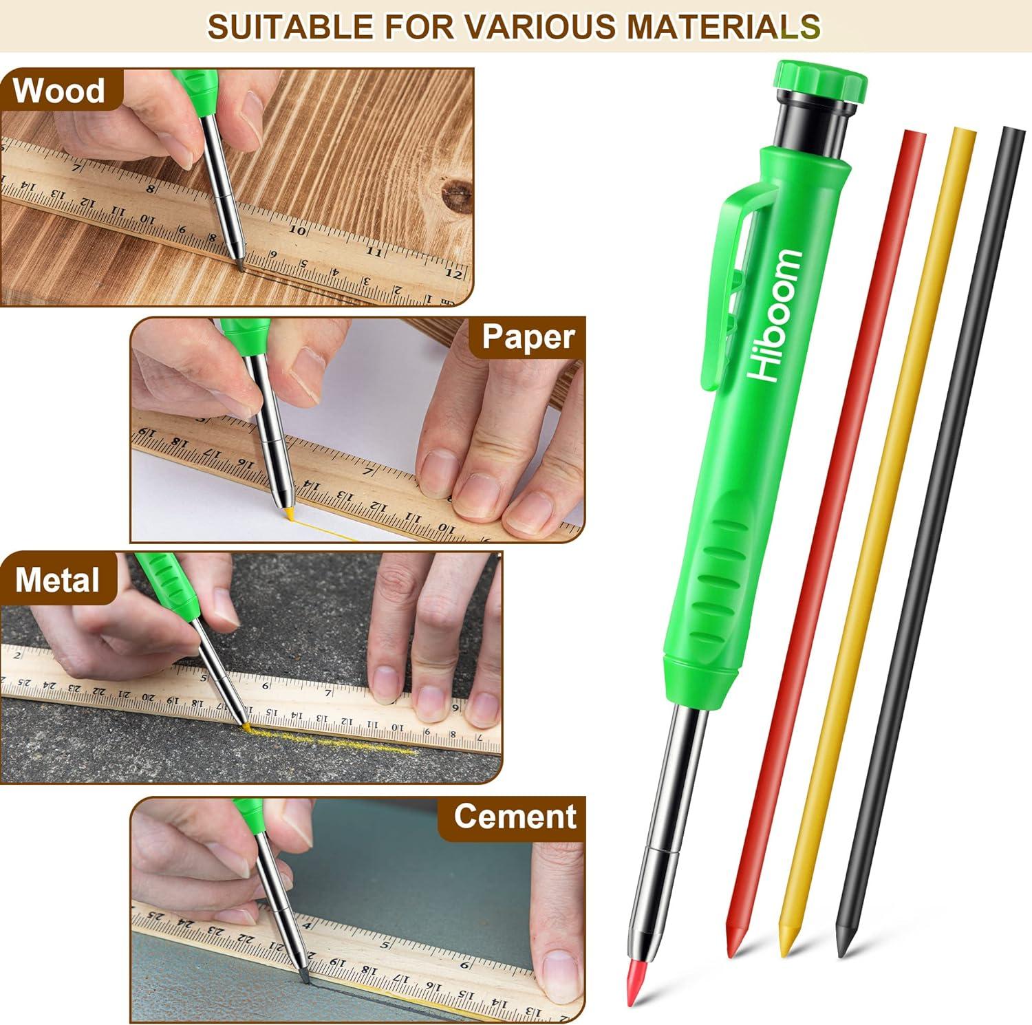 Review for Hiboom Mechanical Carpenter Pencil Set 