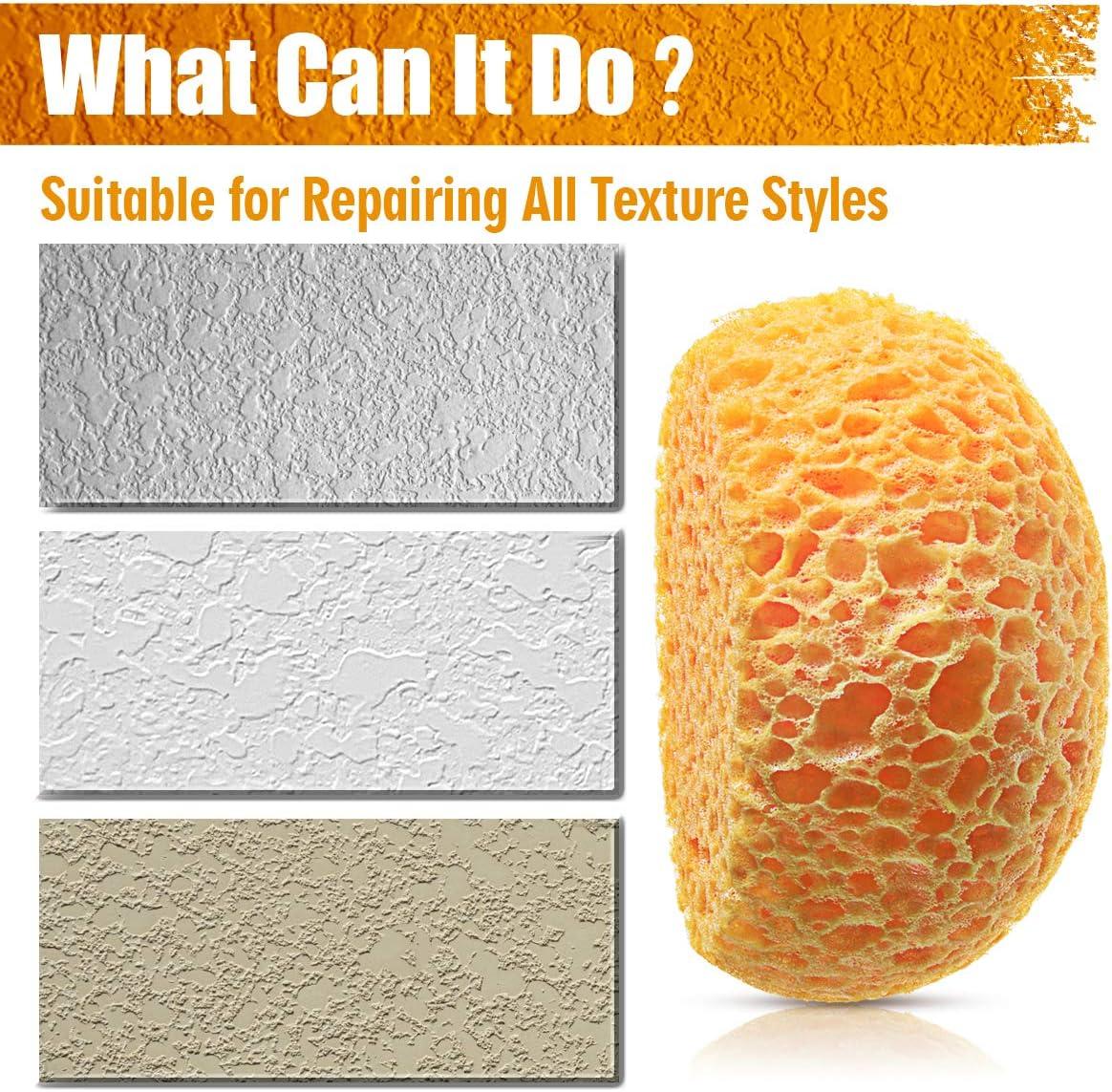  Knockdown Texture Sponge Drywall Wall Patch Ceiling Texture  Sponge Home Decoration Sponge For Texture Repair DIY Painting Ceiling