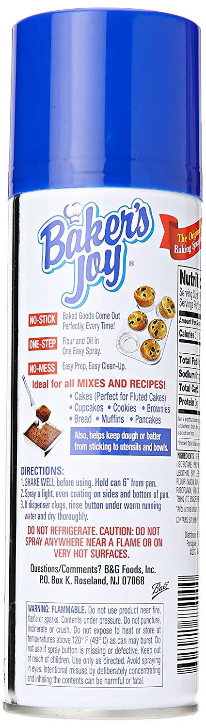 Baker's Joy The Original No-Stick Baking Spray 5 Ounce (3)