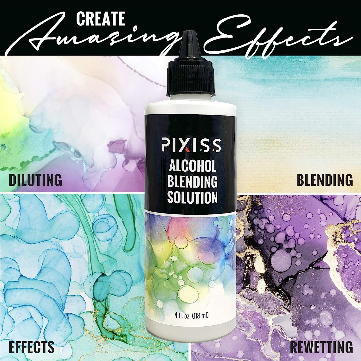 Alcohol Ink Blending Solution Pixiss Blending Solution 4-ounce