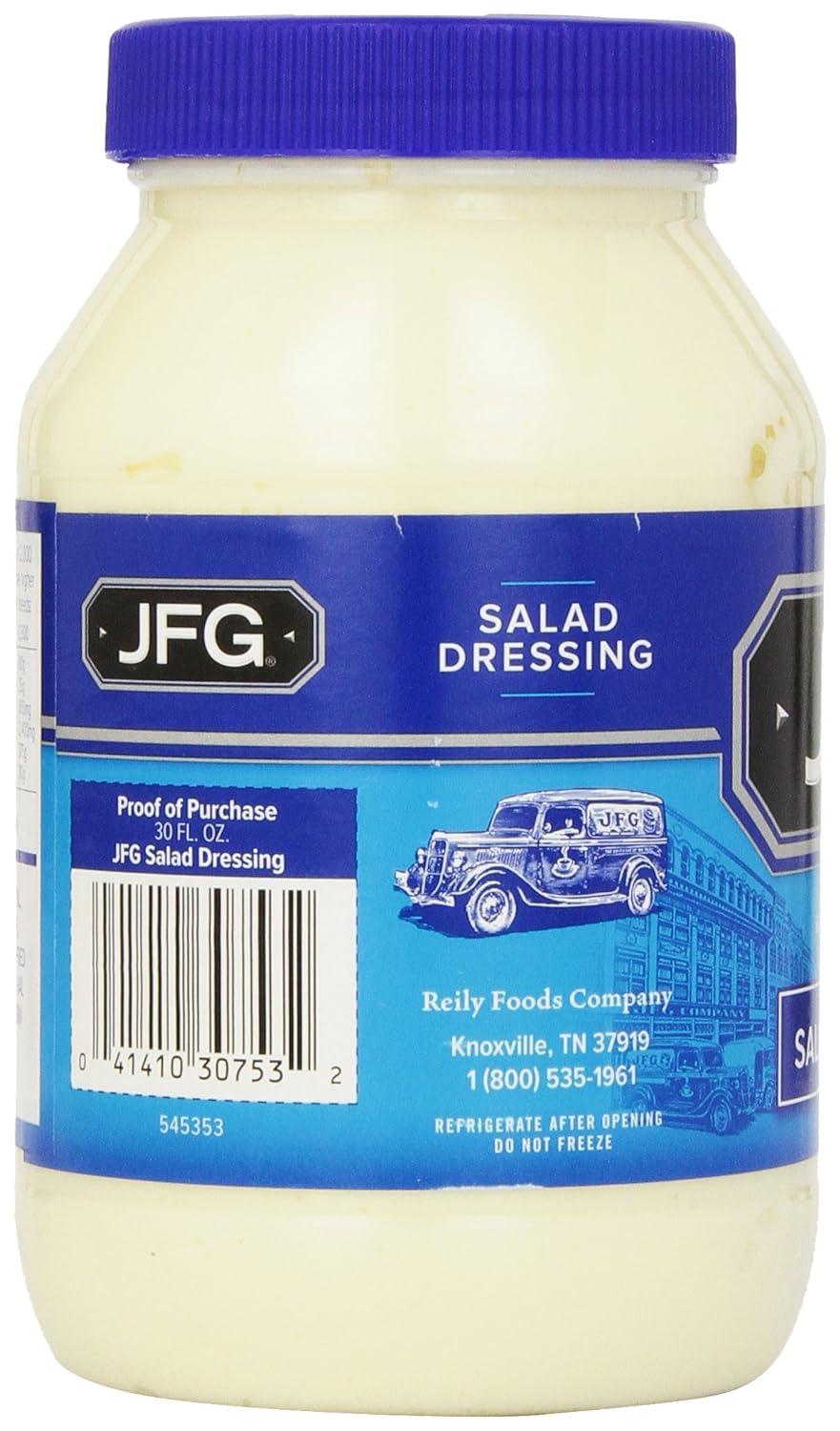 Salad Dressing Carafe Labels - Set of 8