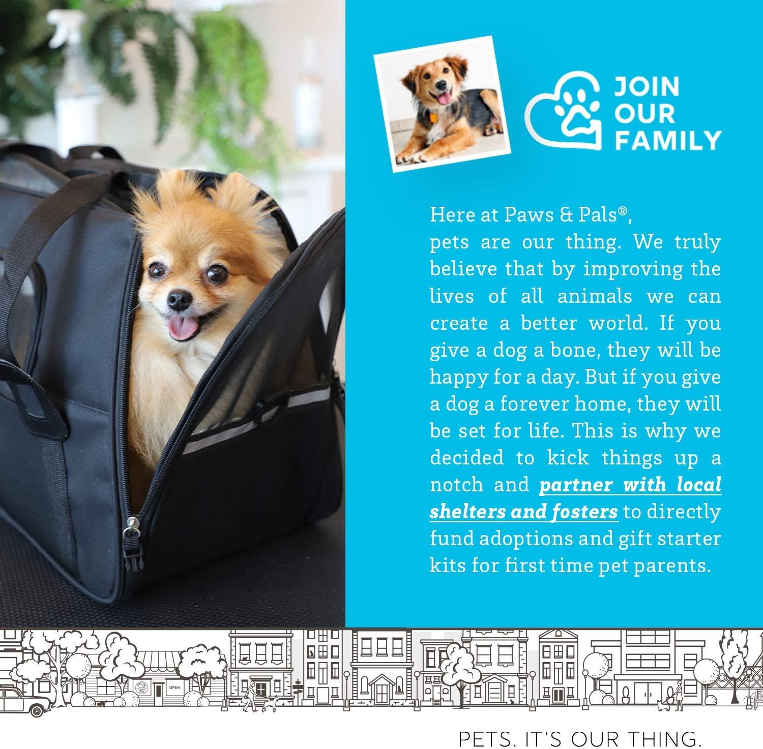 Pet Carriers for Small Cats and Dogs Pet Travel Carrier Airline Approved  Black