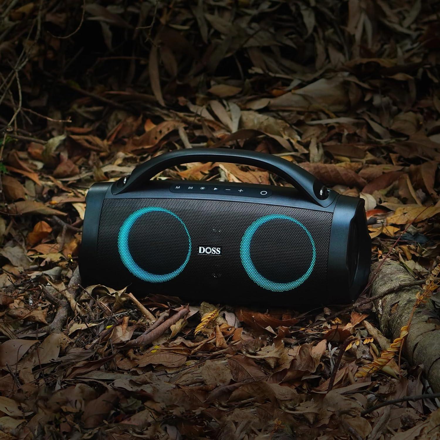 DOSS Extreme Boom+ IPX6 Waterproof Outdoor Speaker with 100W