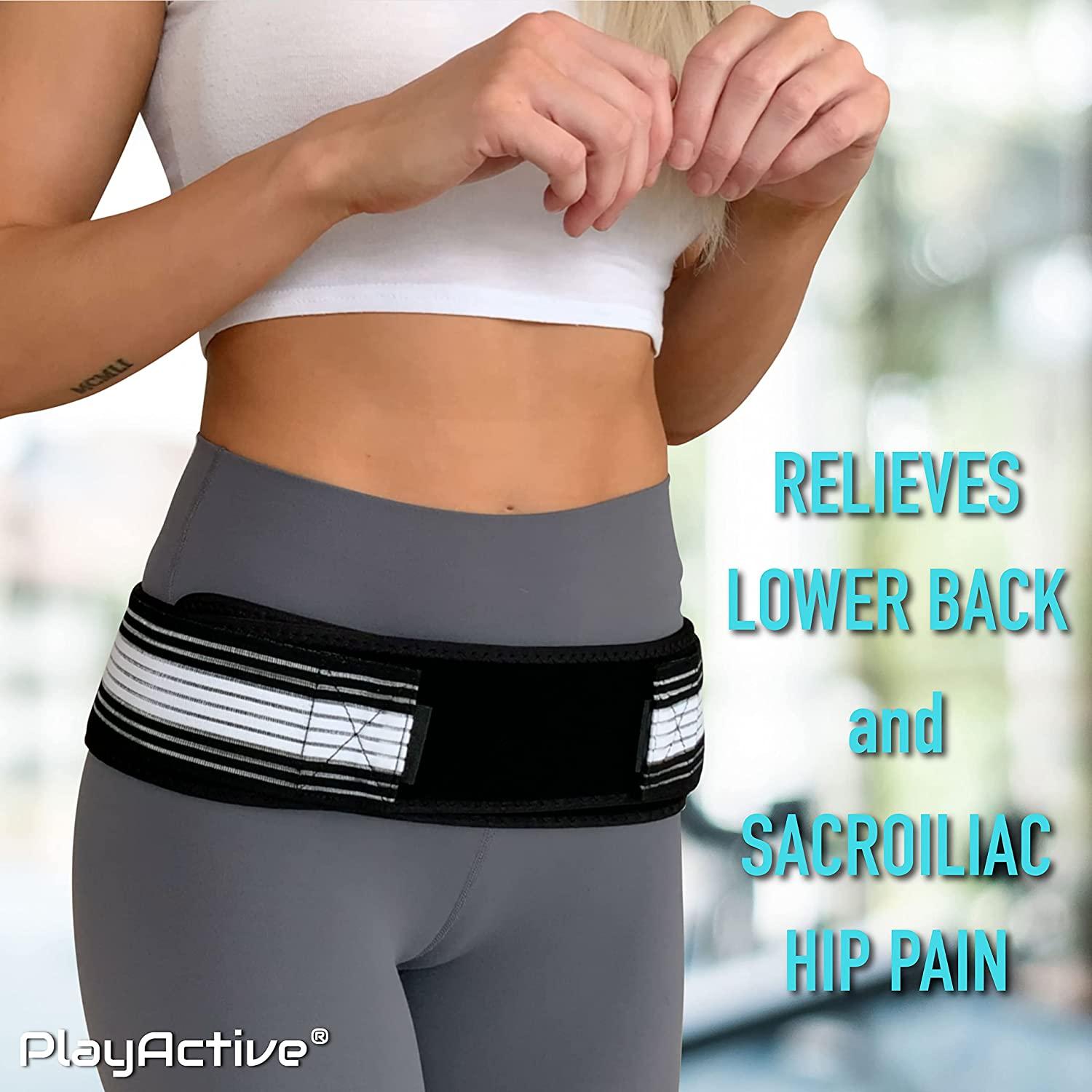 Sacroiliac Si Joint Hip Belt Lower Back Support Brace Hip Braces Pelvic  Support Belt