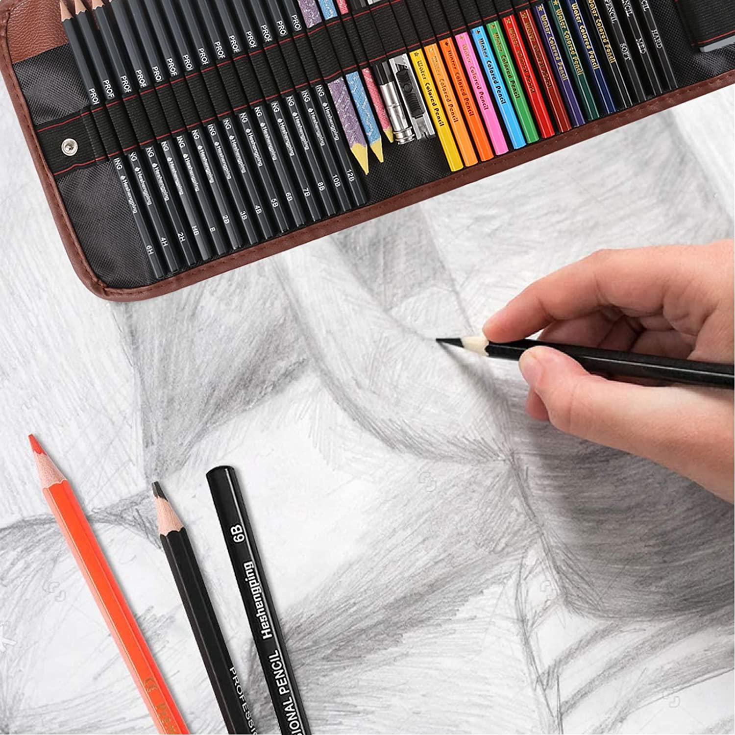 Drawing Pencils Art Kit, Drawing Pens Professional Art Graphite