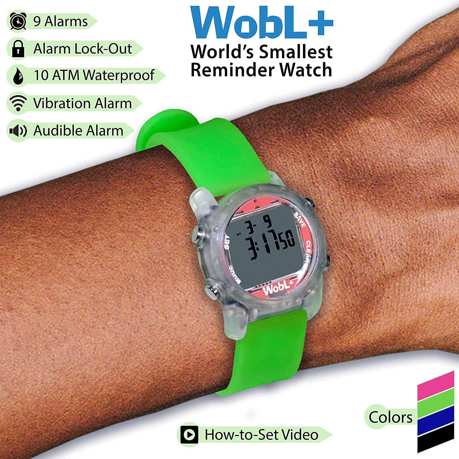 eSeasongear VB150 15 Alarm Vibrating Watch Water Drinking Medication  Reminder 12 | eBay