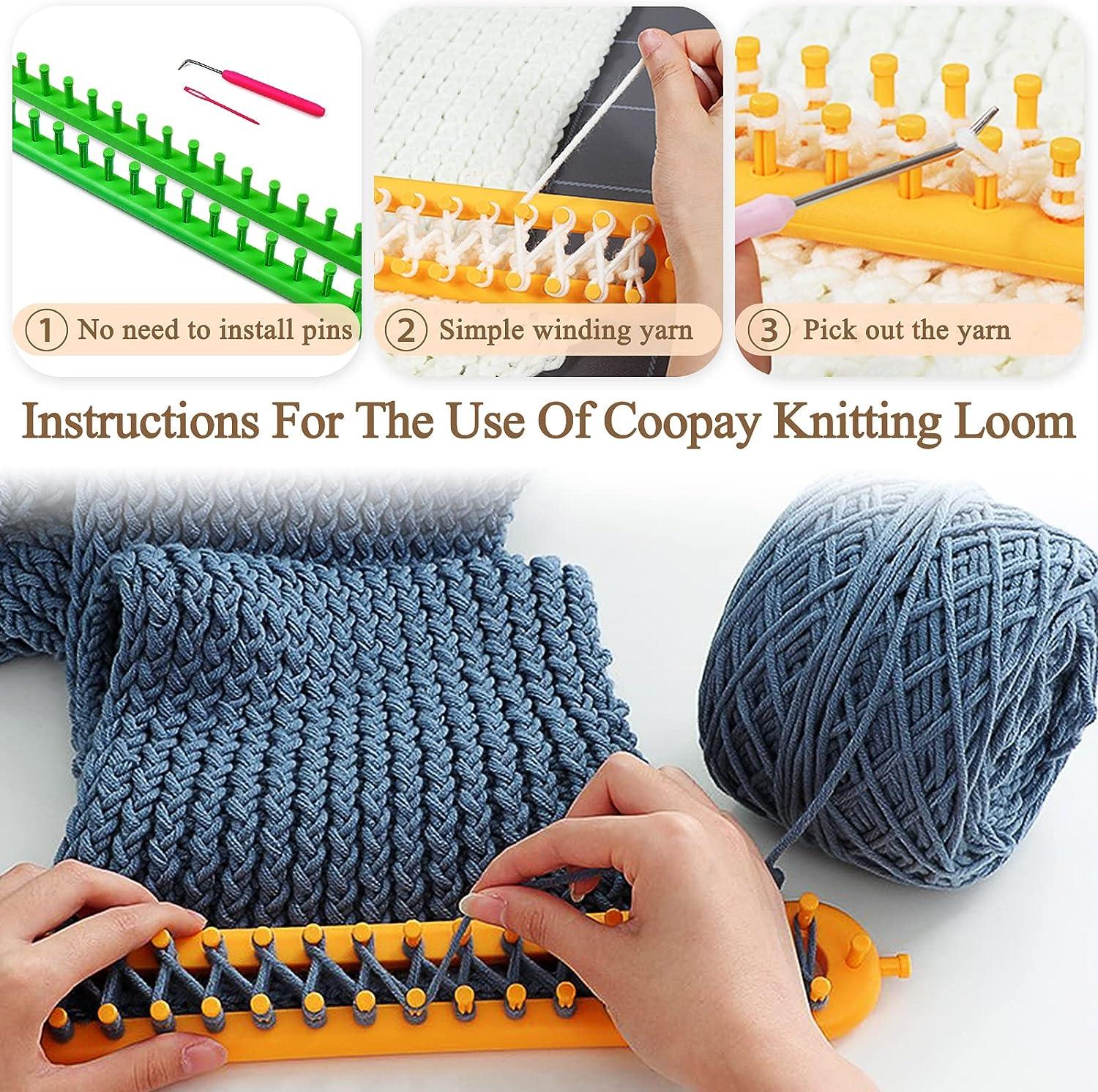 Coopay Crochet Kit Beginners Crochet Hook Set with Crochet Yarn
