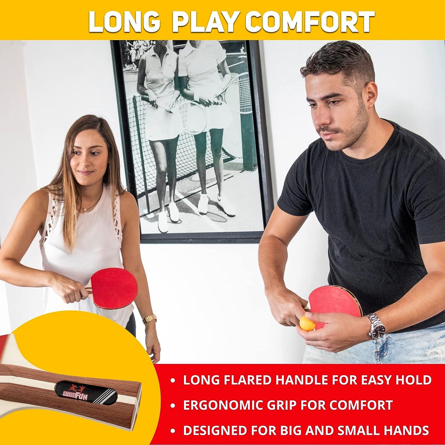 Best Foldable Mini Ping Pong Table – Table Tennis with paddles and ping  pong ball
