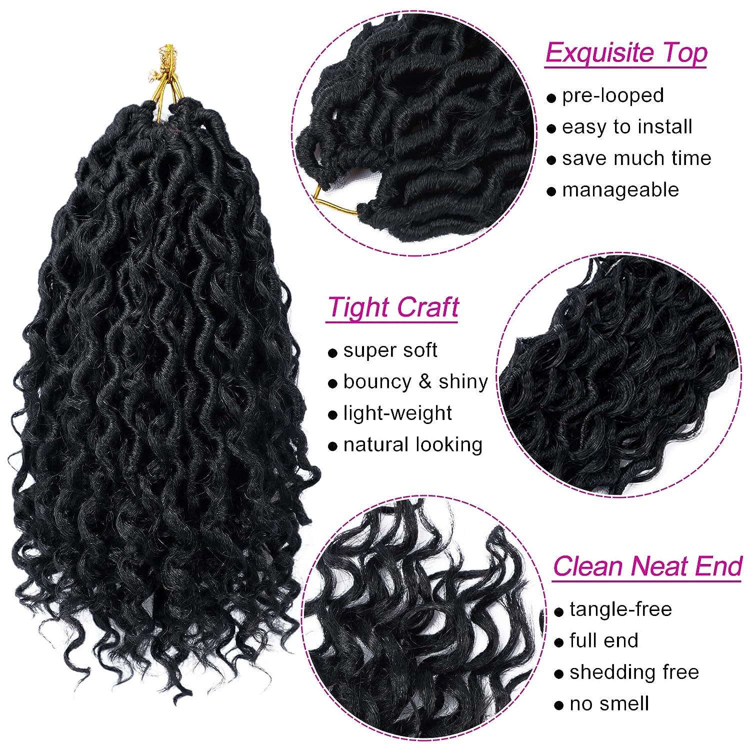 Goddess Box Braids Crochet Hair 7Packs Boho Box Braids Crochet Hair 20Inch  Pre-looped Bohomian Goddess Braids Curly Ends Crochet Braids Hair for Black  Women (1B/30/27, 20inch) … : : Beauty & Personal