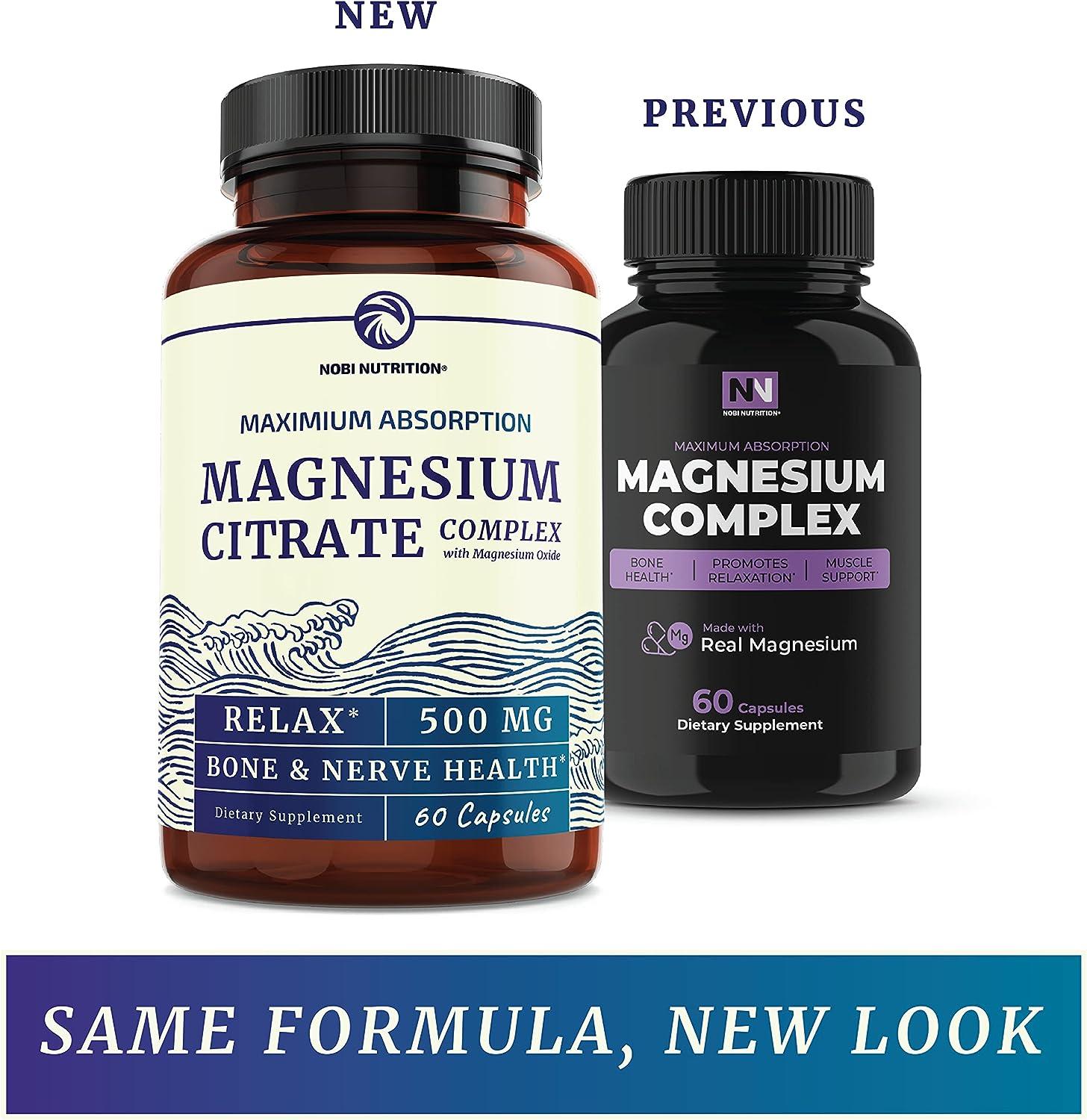 Nobi Nutrition High Absorption Magnesium Complex - Premium